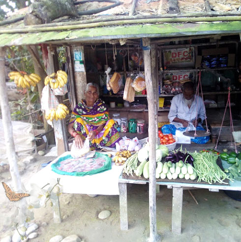 Straßenszenen in Kathmandu